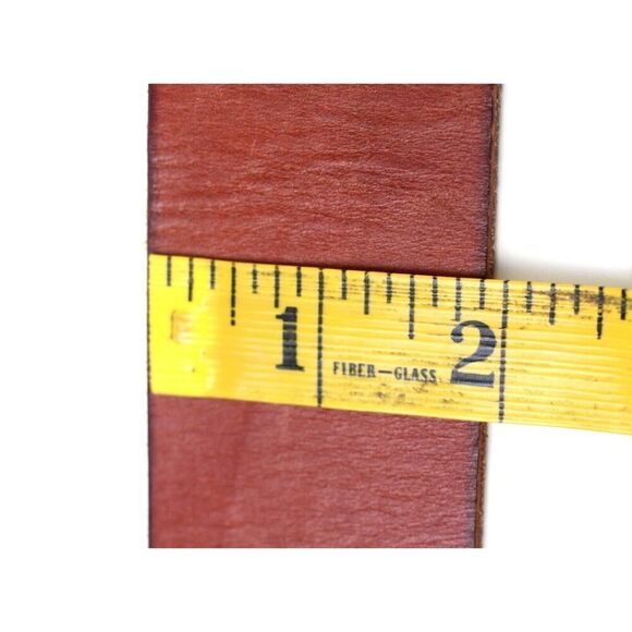 Chico's BROWN GENUINE LEATHER 1 7/8"Wd CASUAL DRESS WOMEN'S BELT Sz S (R62 - Picture 10 of 14